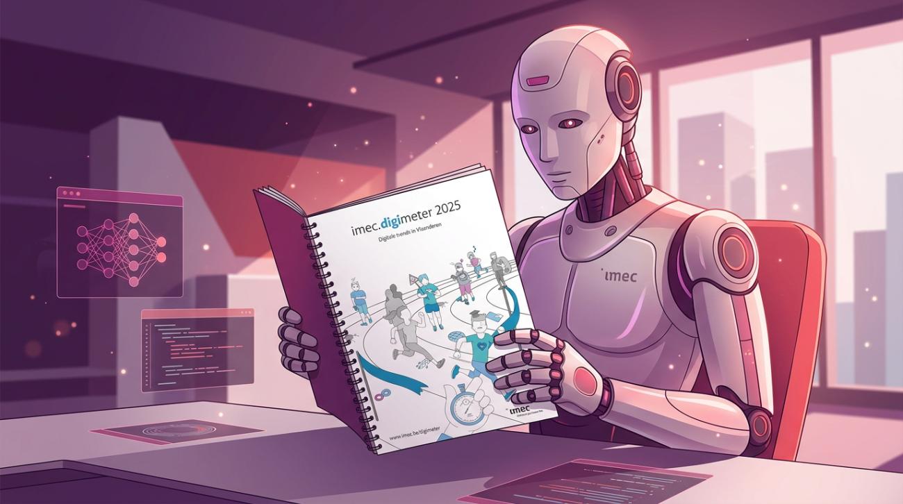 IMEC digimeter 2025 - AI adoptie in vlaanderen